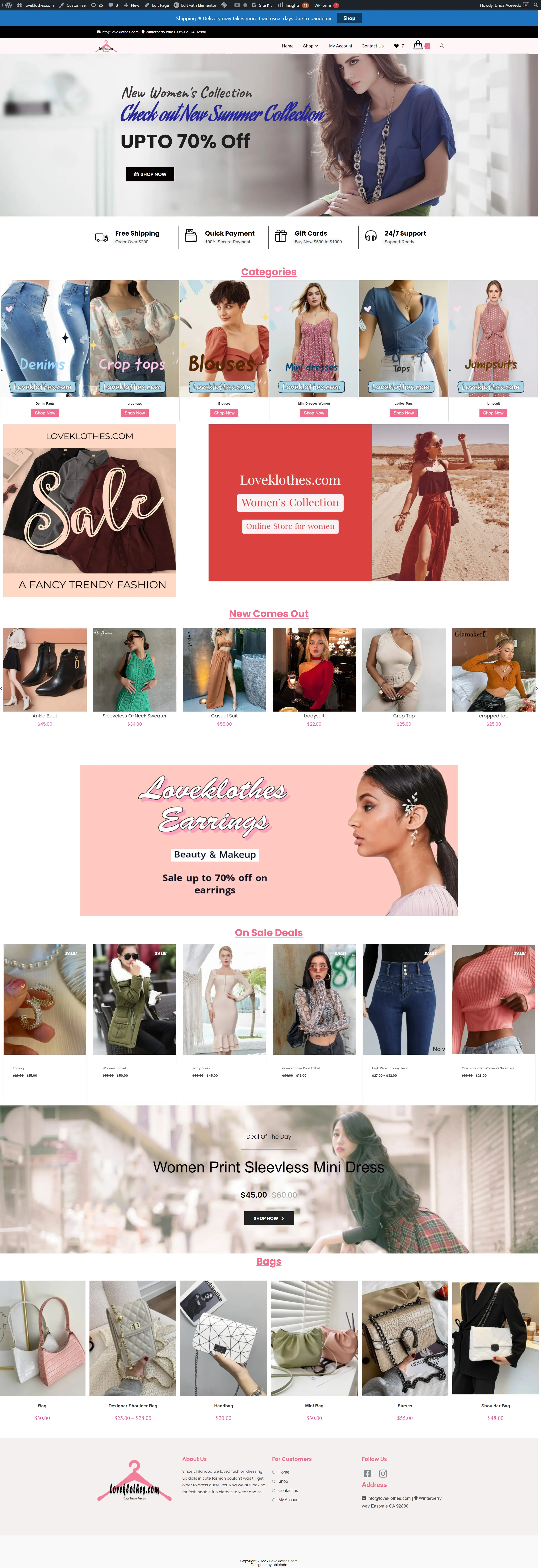 Fashion E-Comm